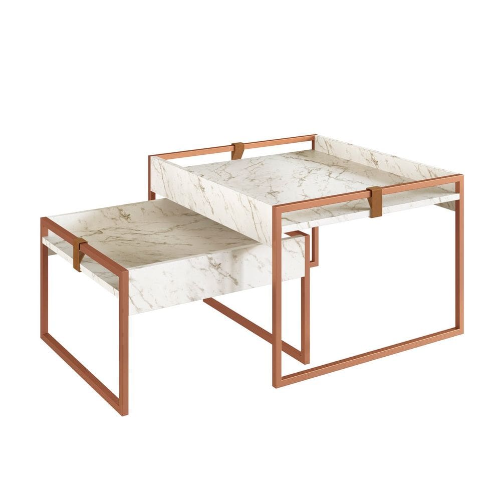 Conjunto Mesa Centro Columbia Volakas Volakas