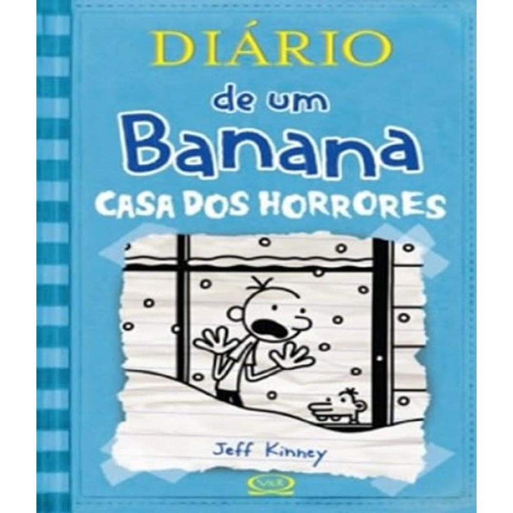 Livro Diario De Um Banana - Vol 06 - Casa Dos Horrores