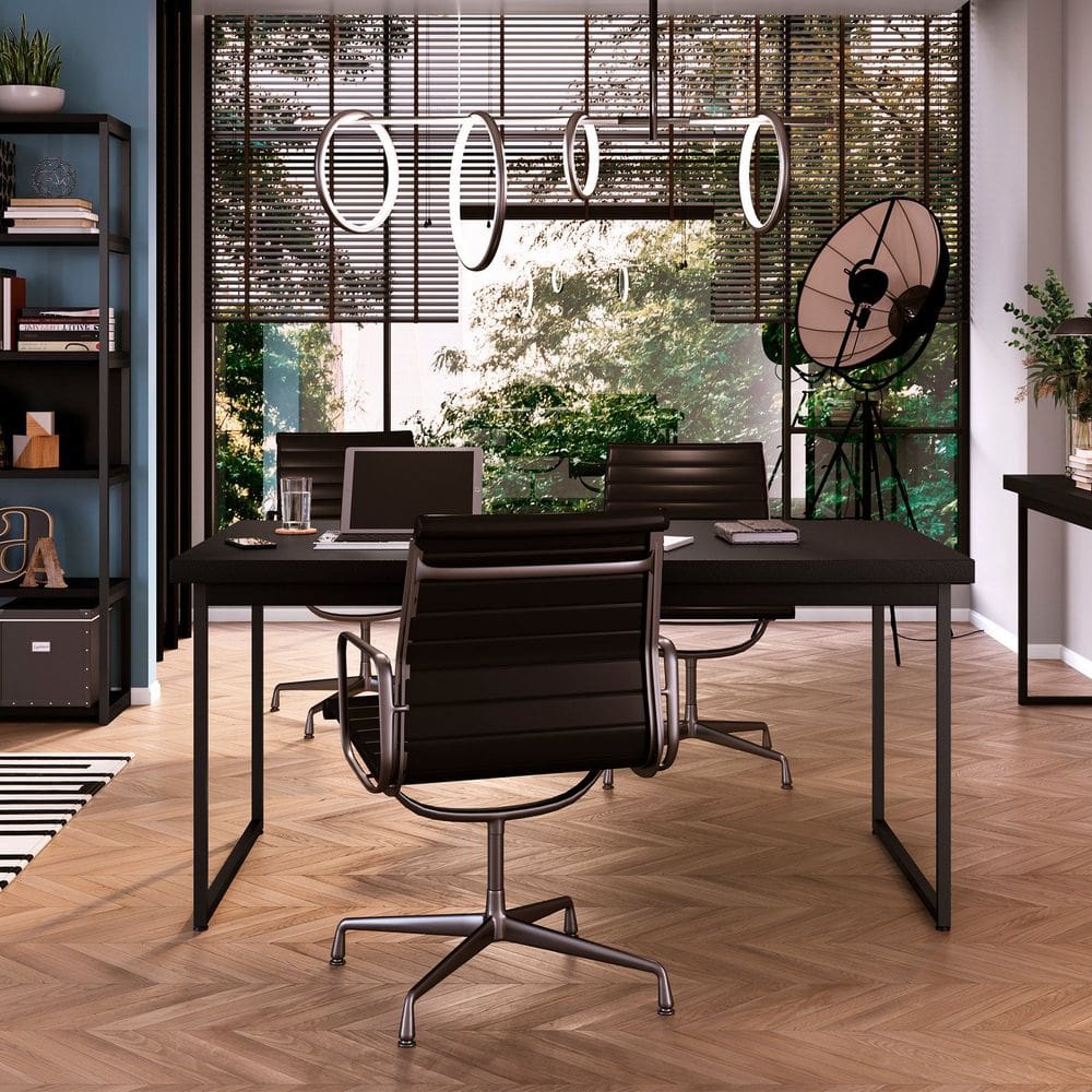 Mesa para Cozinha Alta Oxford 120cm Preto