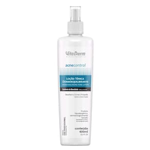 Loção Tônica Dermoequilibrante Vita Derm 400Ml