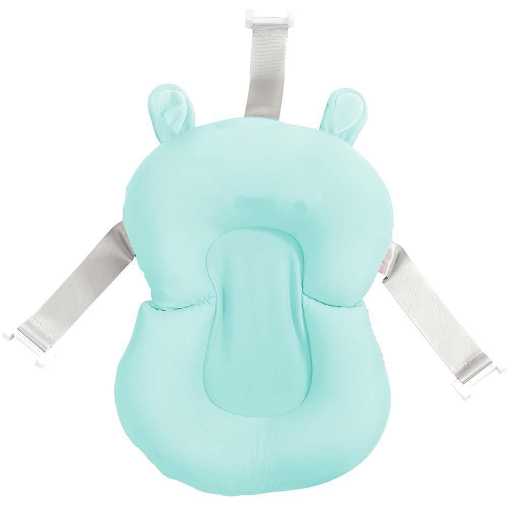 Almofada De Banho Para Bebê Verde Água