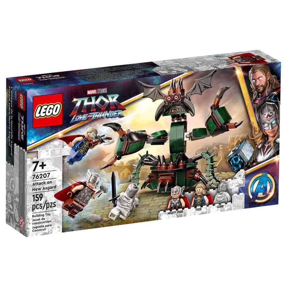 Super Heroes Marvel Ataque Em Nova Asgard Lego 76207