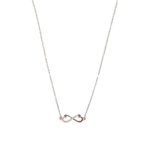 Colar Curto Armazem Rr Bijoux Infinito Rose