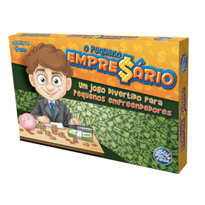 Jogo Tabuleiro O Pequeno Empresário Pais e Filhos