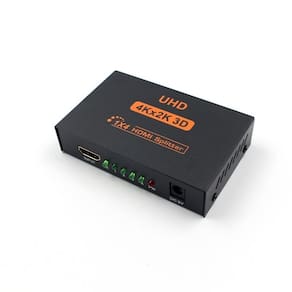 Splitter Distribuidor Divisor Hdmi 4k 1x4 Versão 4k 3840p