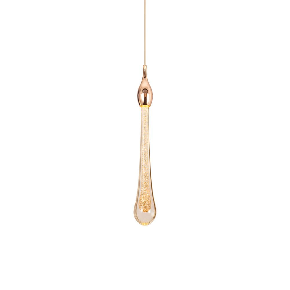Lustre Pendente Nitrolux NTL-005 Rose Gold Led Bivolt