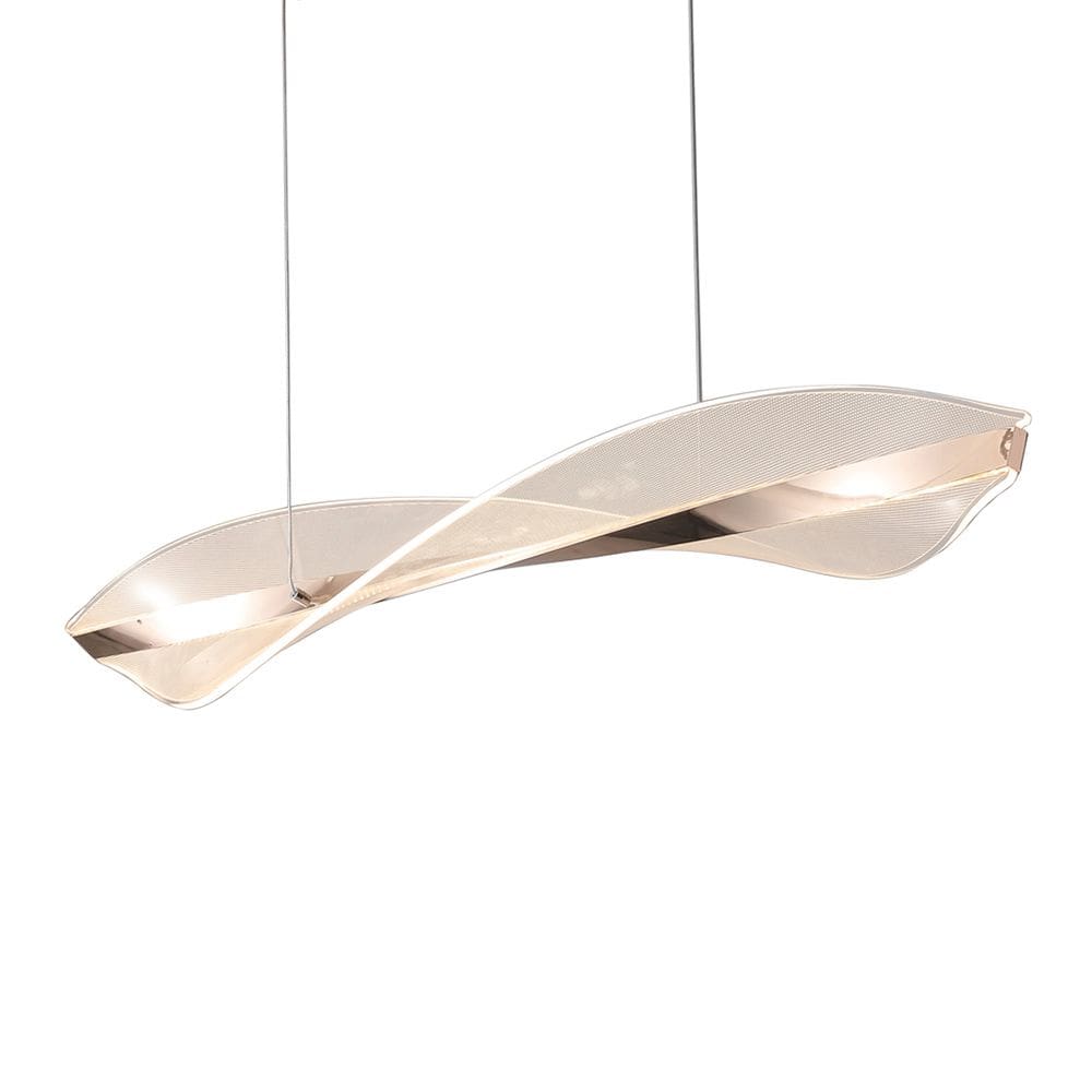 Lustre Pendente Nitrolux ACR-009D Rose Gold Led Bivolt