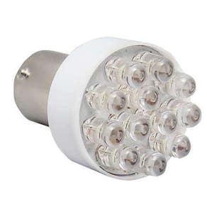 Par Lâmpada 2 Polos 12 Leds 12V Tiger Auto 6000K 1156/1157