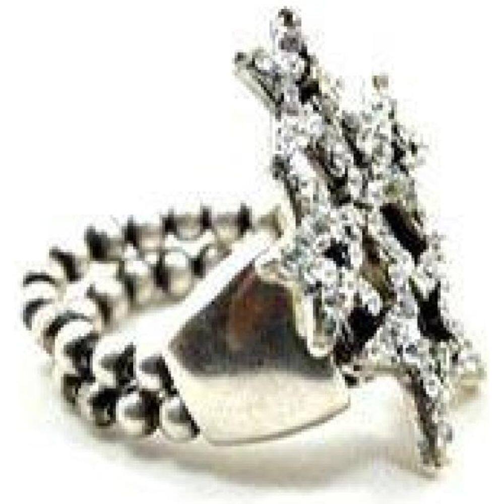 Anel Armazem Rr Bijoux Estrela Cristal Swarovski