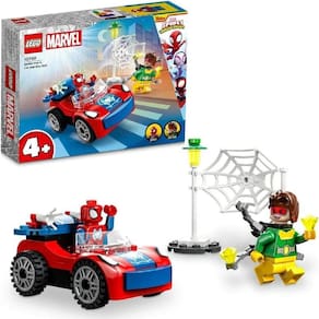 Brinquedo Lego 10789 O Carro Do Homem Aranha E Doc Ock 48Pcs