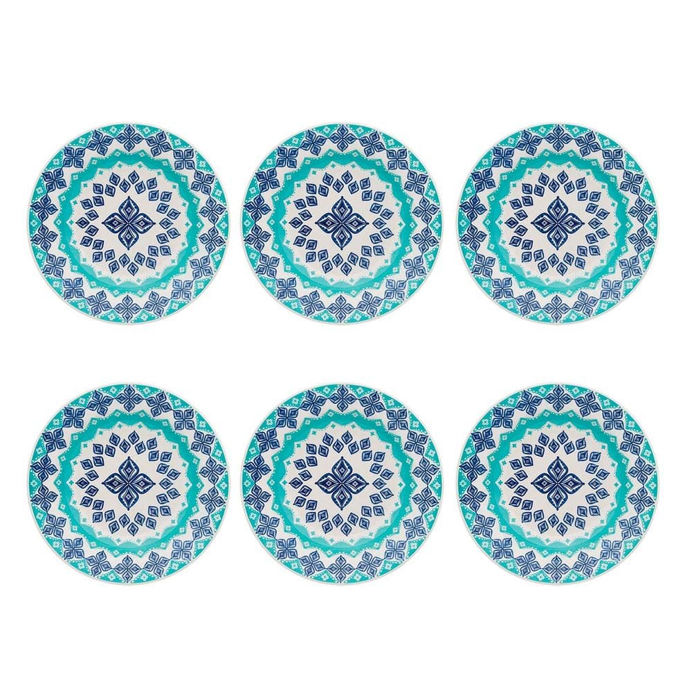 Prato Fundo com Estampa Donna Lola 21,5 cm 6 Unidades - Biona 074470