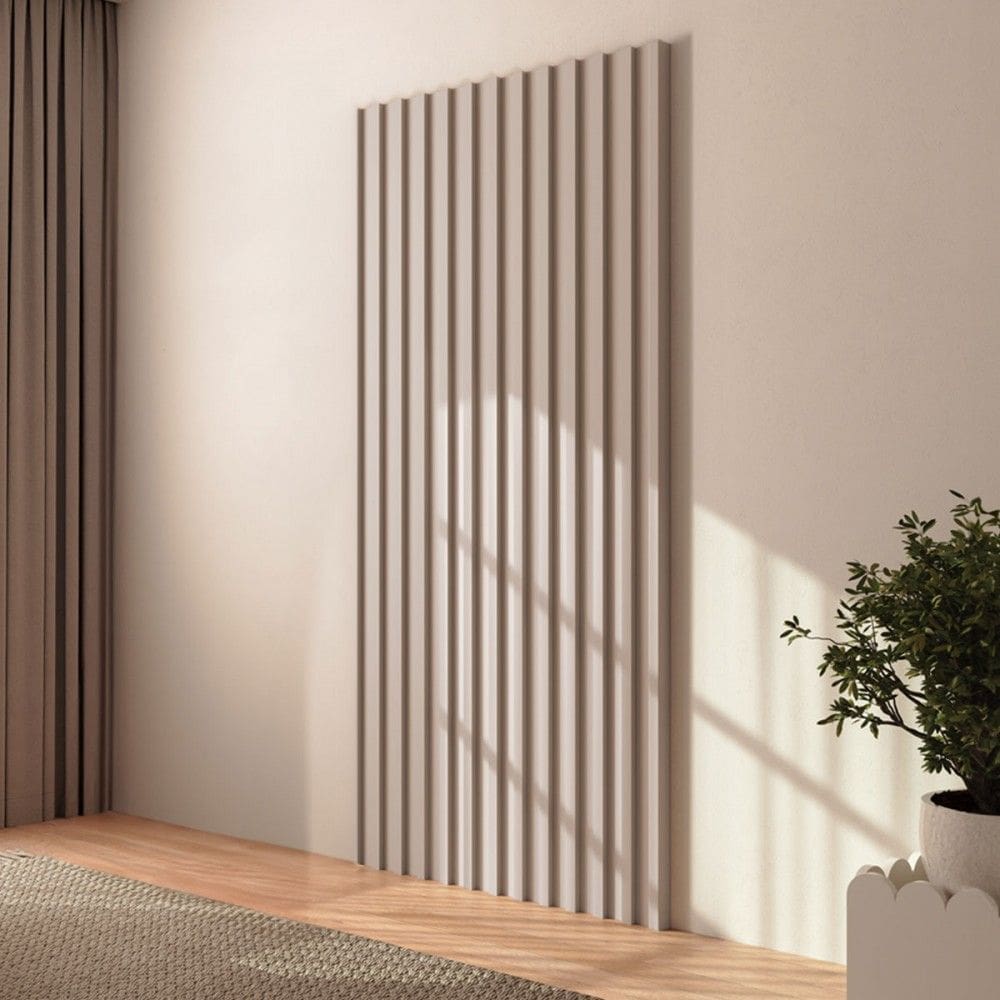 Painel para TV 100% Mdf Ripado Marrom Claro - Dalla Costa