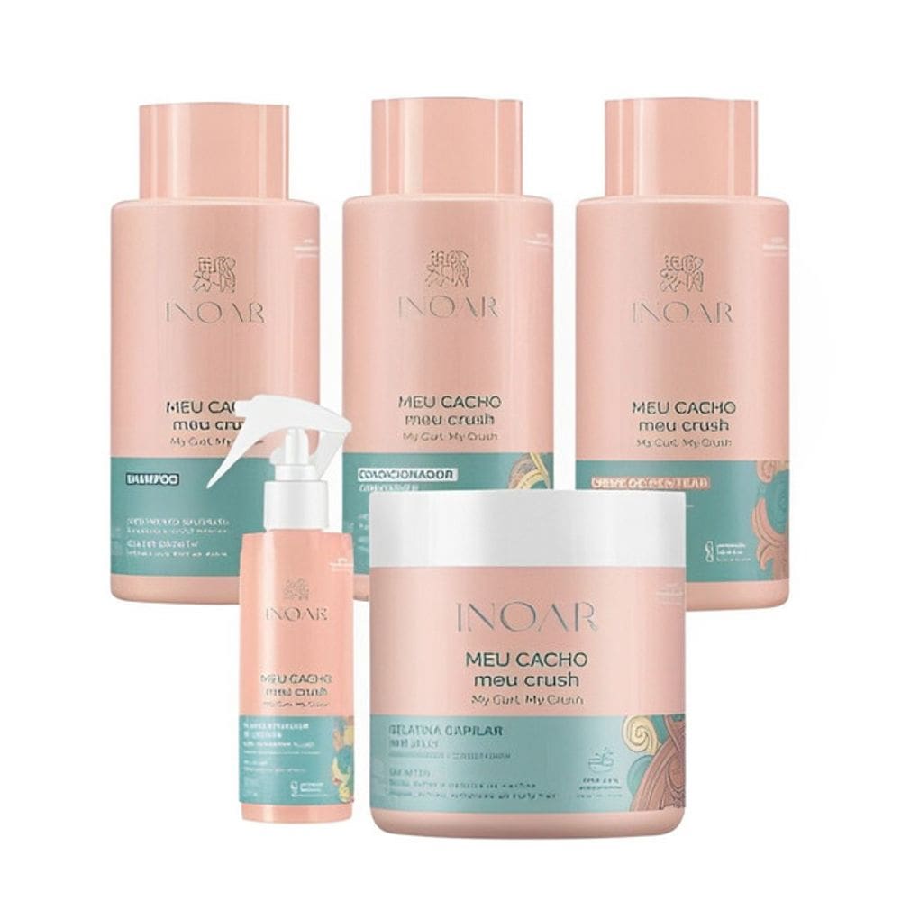 Inoar Meu Cacho Meu Crush Kit 5 Produtos