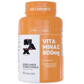Vitamina C 500mg (30 caps) - Max Titanium