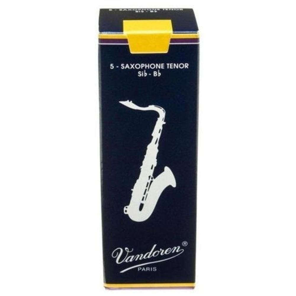 Palheta Tradicional Saxofone Tenor 2 Vandoren Sr222 - Cx - 5