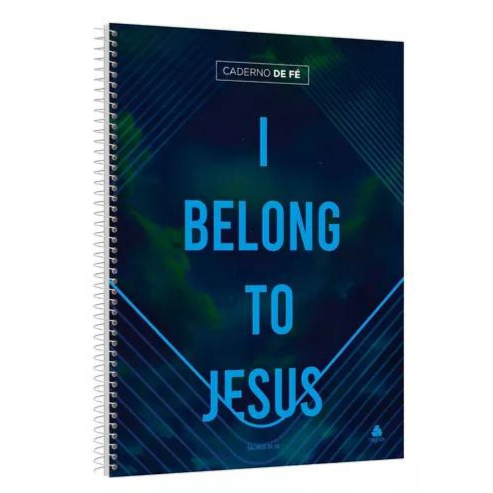 Caderno De Fé - I Belong To Jesus, De Editora Hagnos. Editora Hagnos Em Português