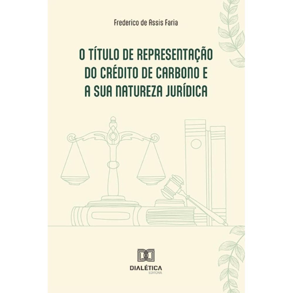 O título de representação do crédito de carbono e a sua natureza jurídica