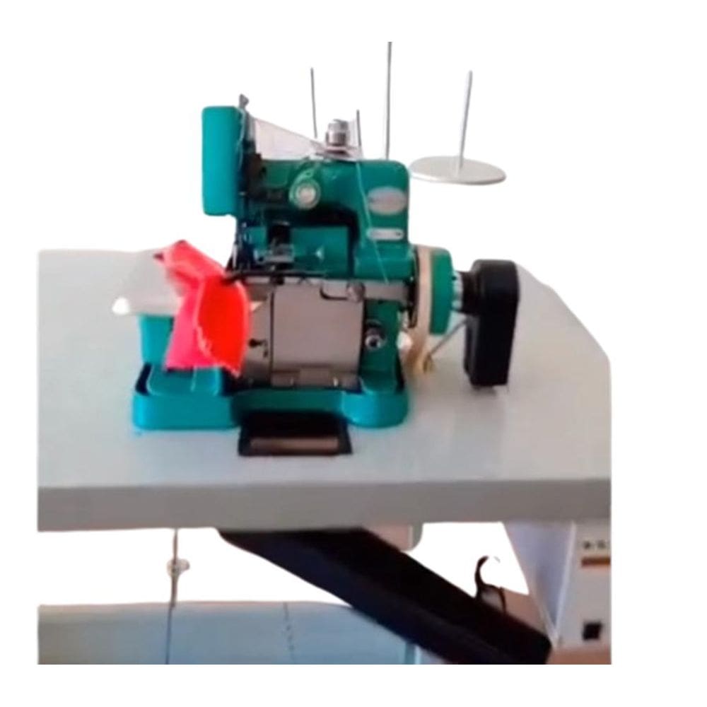 Overlock Semi Industrial + Motor Servo+Parada de Agulha-220v