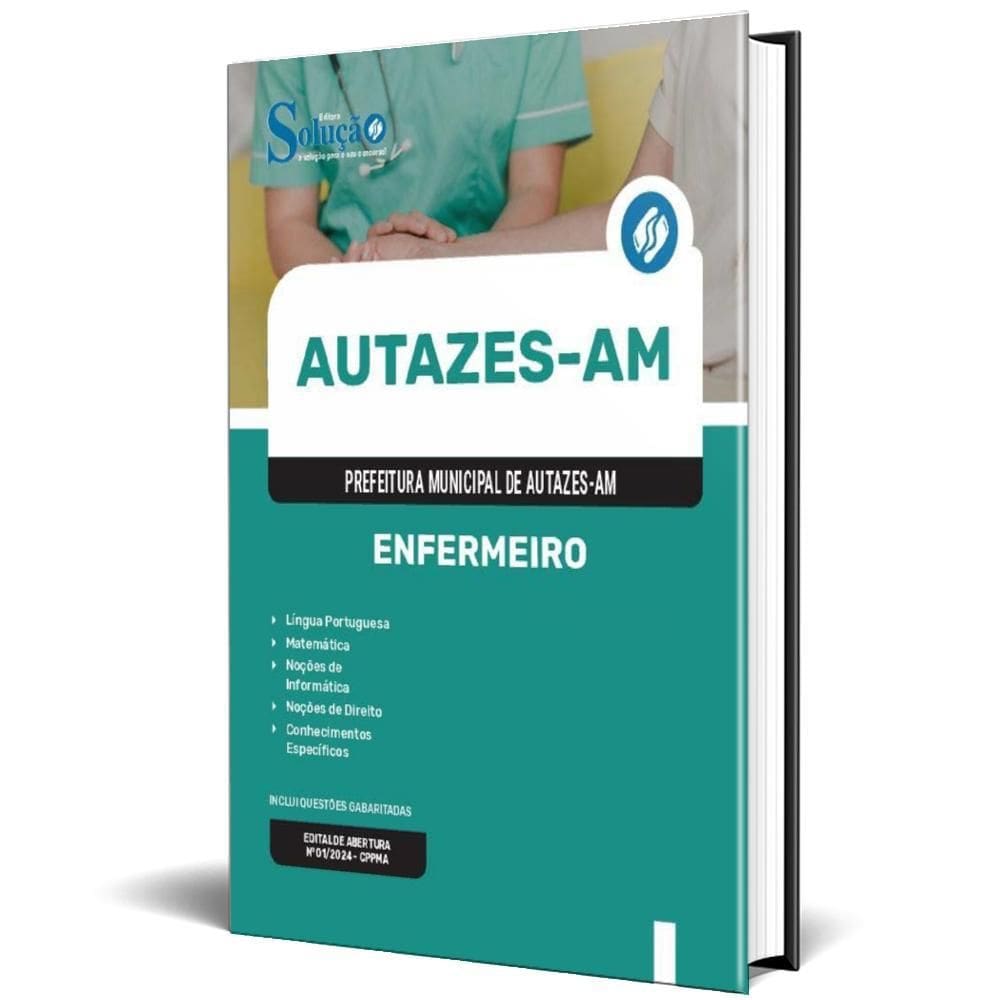 Apostila Prefeitura De Autazes Am 2024 - Enfermeiro