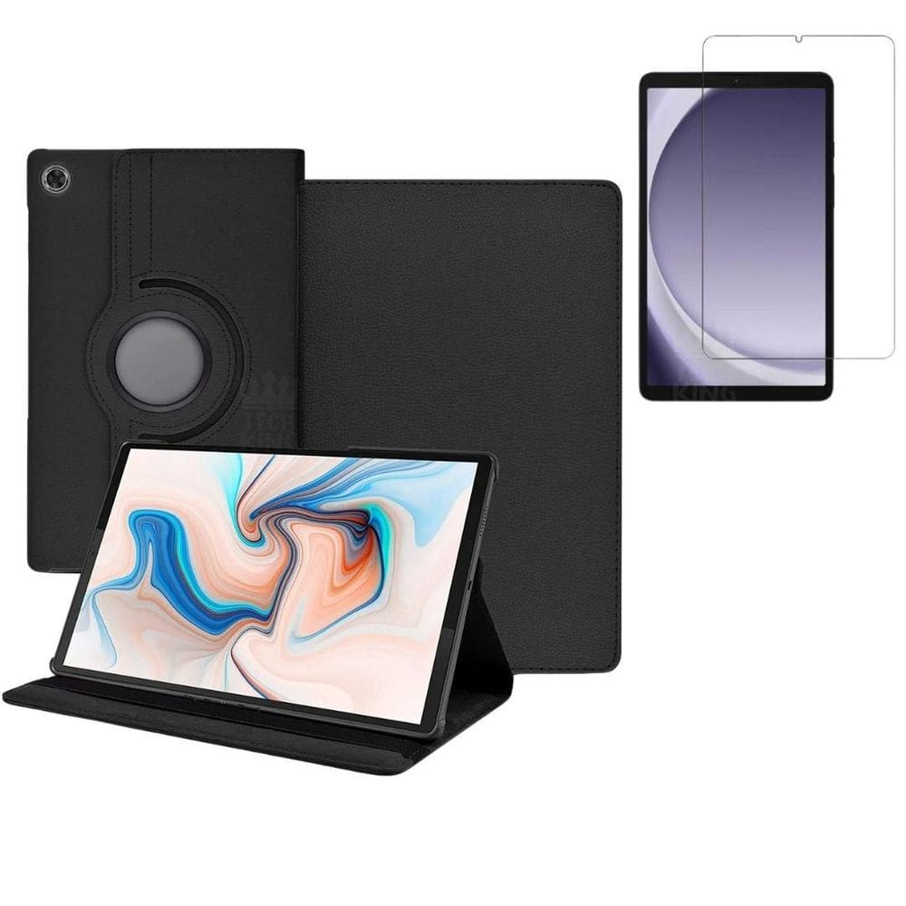 Capinha De Proteção Couro Para Samsung Tab A9+ 11 + Vidro