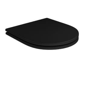 Deca Assento Poliester Carrara/Level Slow Close Ap.237.Bl.Mt.94 Ebano Fosco