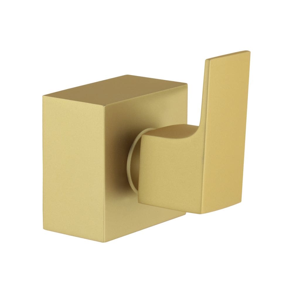 Acabamento Para Banheiro Registro 1.1/4 1.1/2 50mm Alavanca Quadrado Dourado Fosco Chuveiro Padrão Deca