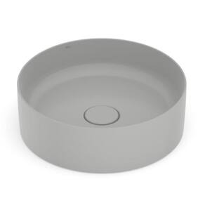 Cuba De Apoio Roca Terra T2 39CM Redonda Stone