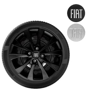 1X Calota Mobi Argo Palio Aro 14 Black Piano 293Cb
