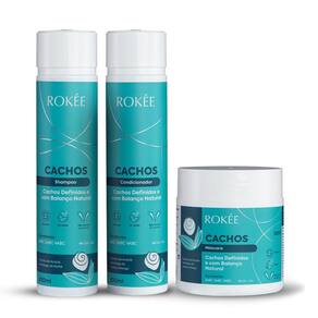 Kit Shampoo + Condicionador 300ml + Máscara Cachos 500g