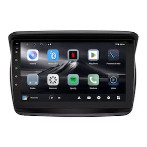 Central Multimídia L200 2007/2017 Adak G2 Tela de 9" QLED 2GB de RAM 64GB Android Auto e Carplay + Cãmera de ré