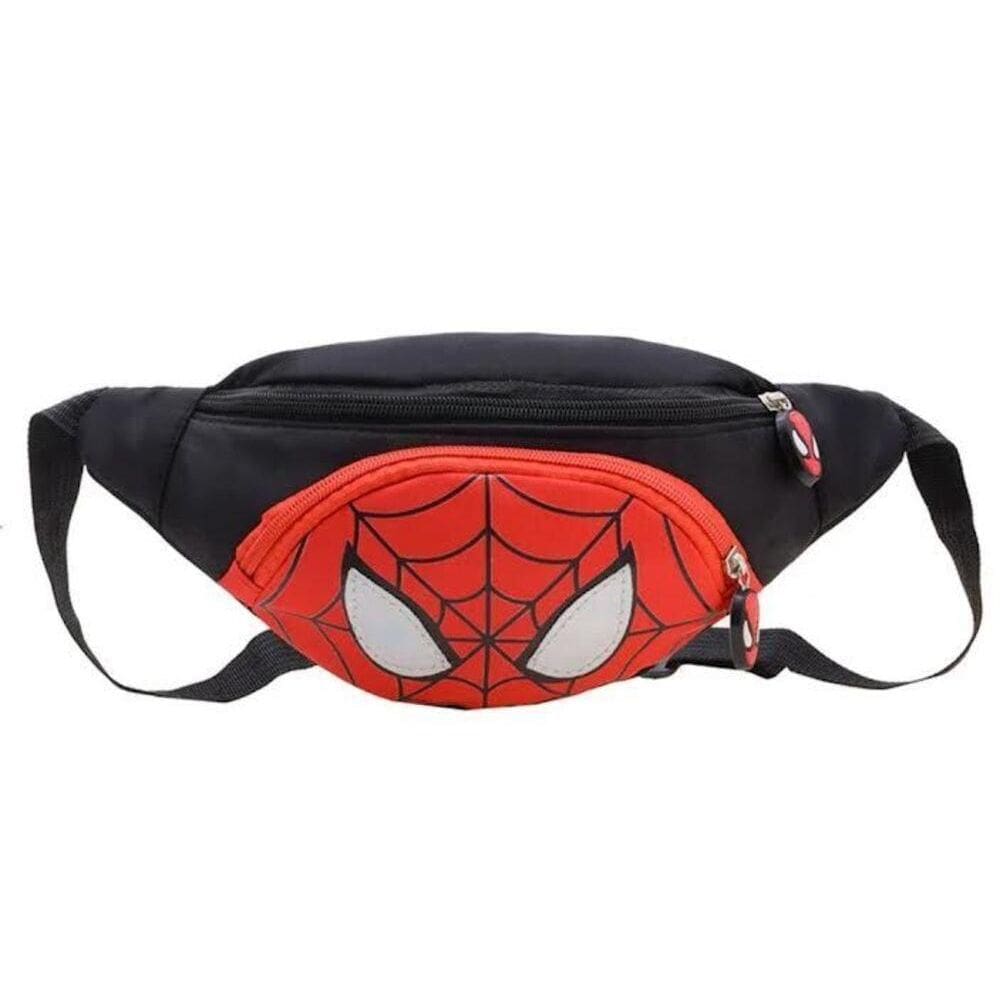 Pochete Infantil Homem Aranha Bolsa Cintura Escolar Mochila