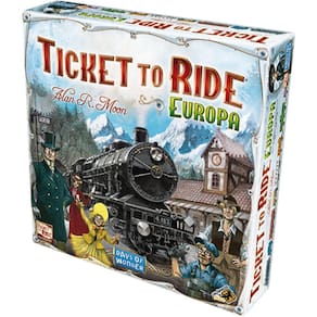 Jogo de Tabuleiro Ticket to Ride Europa - Galápagos