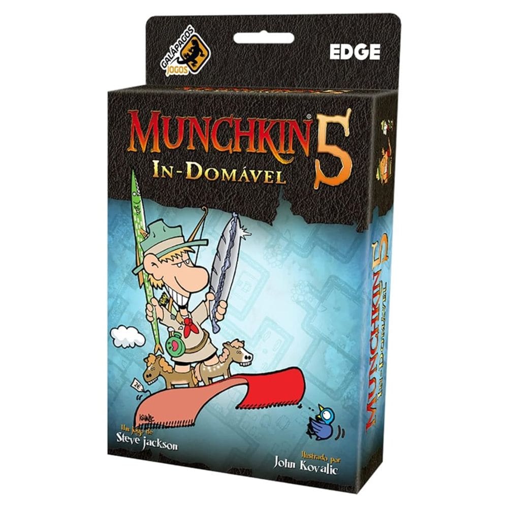 Jogo de Cartas Expansão Munchkin 5 In-Domável - Galápagos