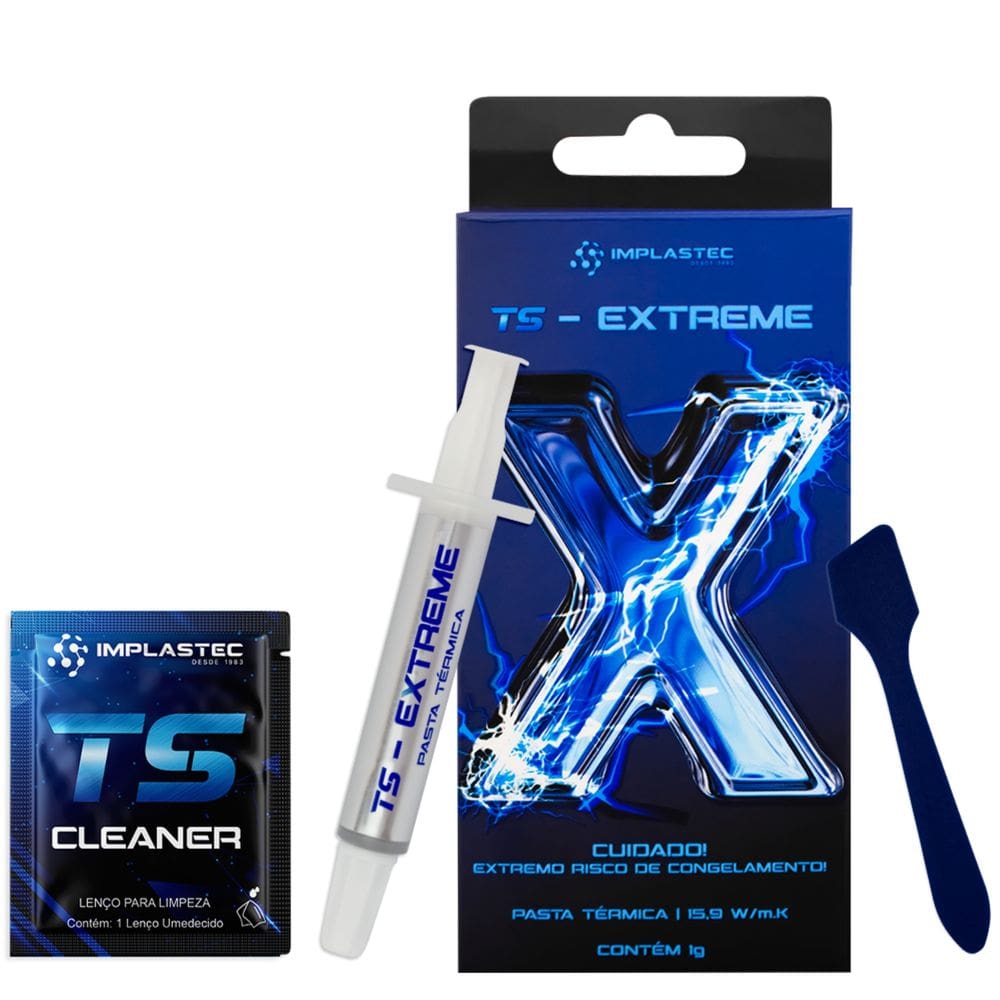 Pasta Térmica High End Implastec TS Extreme 15.9 WmK 1g
