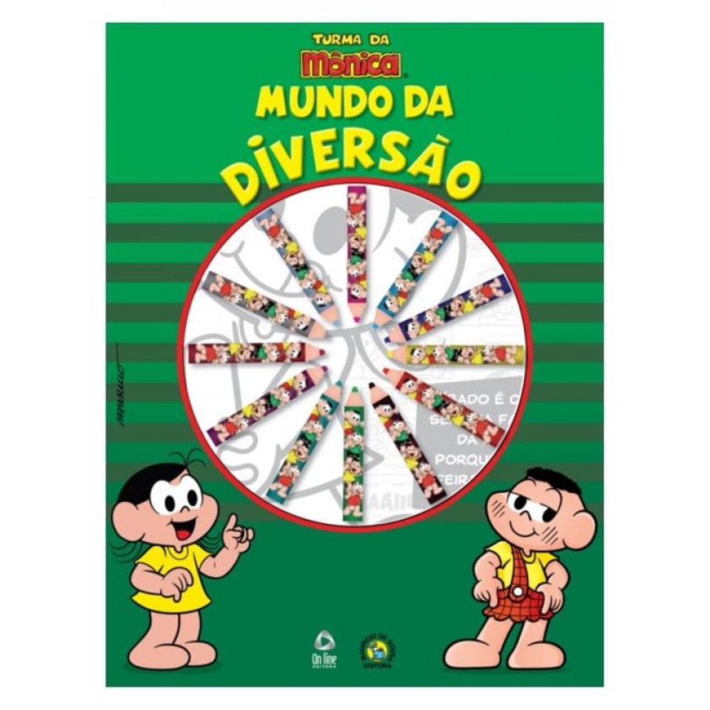 Turma Da Mônica Mundo Da Diversão - Magali E Cascão