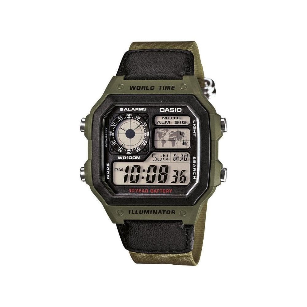 Relógio Casio Masculino Standard AE-1200WHB-3BVDF.