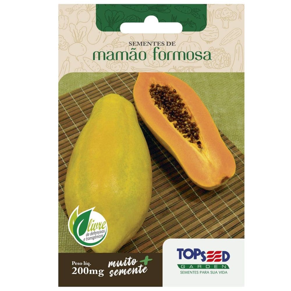 Sementes de Mamão Formosa TOPSEED