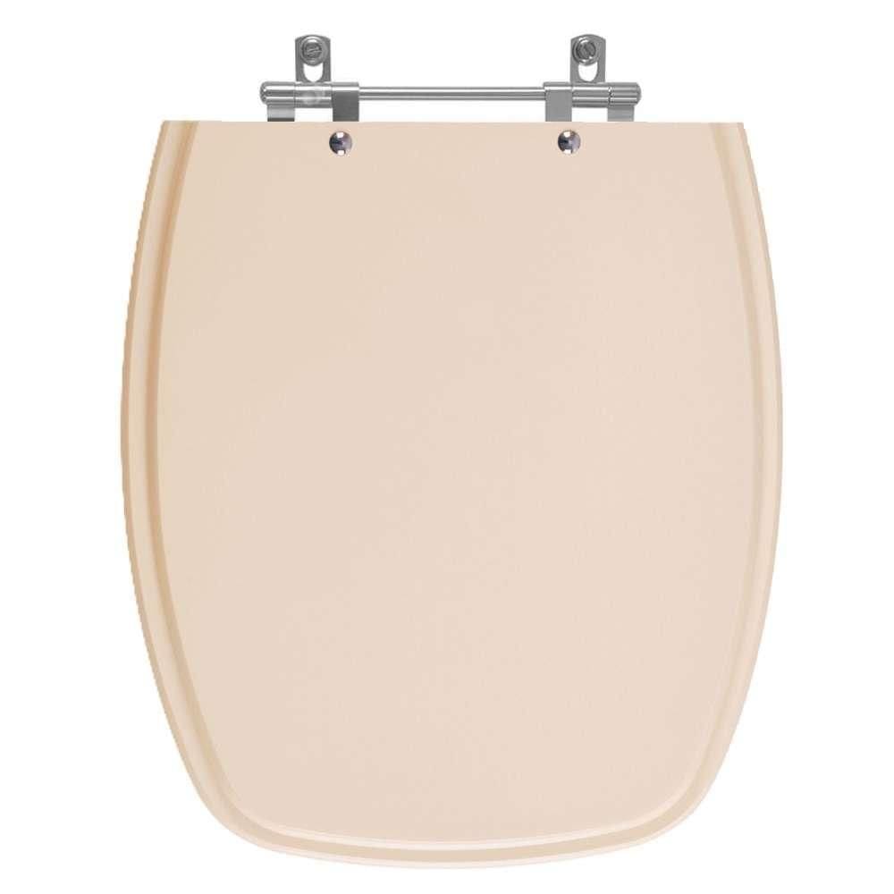 Assento Sanitário Primula Salmão para vaso Fiori