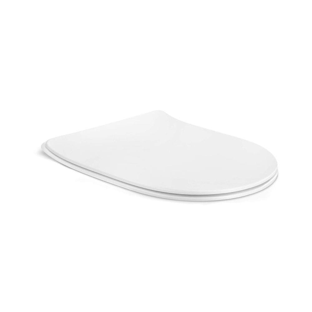 Kit 2 Assentos Sanitário de Polipropileno Termofixo Soft Close Neo Incepa Branco Brilhante