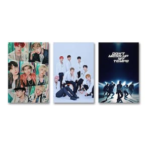 Placas Decorativas K Pop Decoração Para Parede 3 Peças