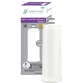 Refil Adaptável Purificadores Master Frio Rótulo Branco