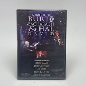 Dvd A Tribute To Burt Bacharach & Hal David
