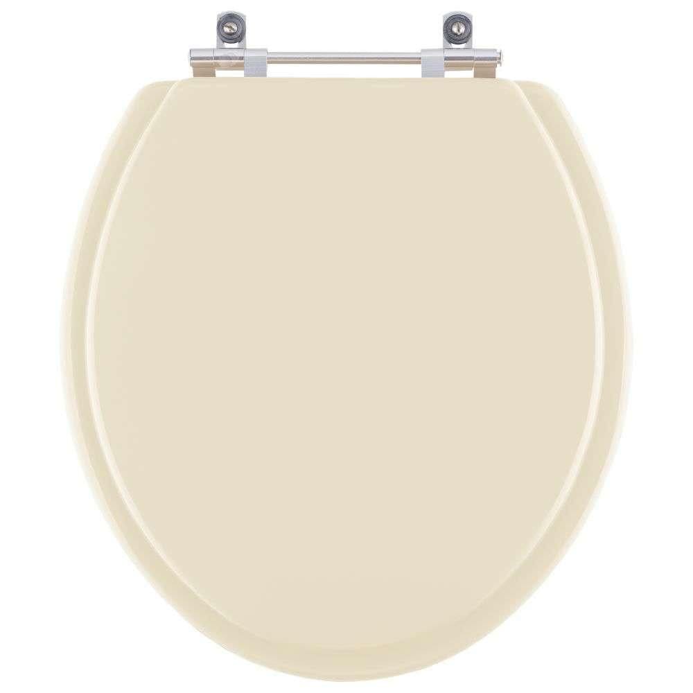 Assento Sanitário Convencional / Oval Bege Claro para todas as louças