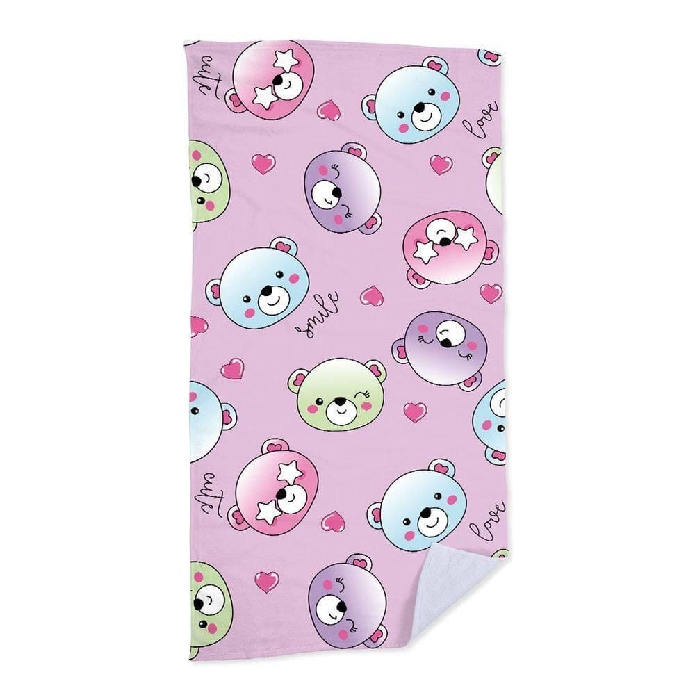 Toalha De Praia Ursinhos Smile