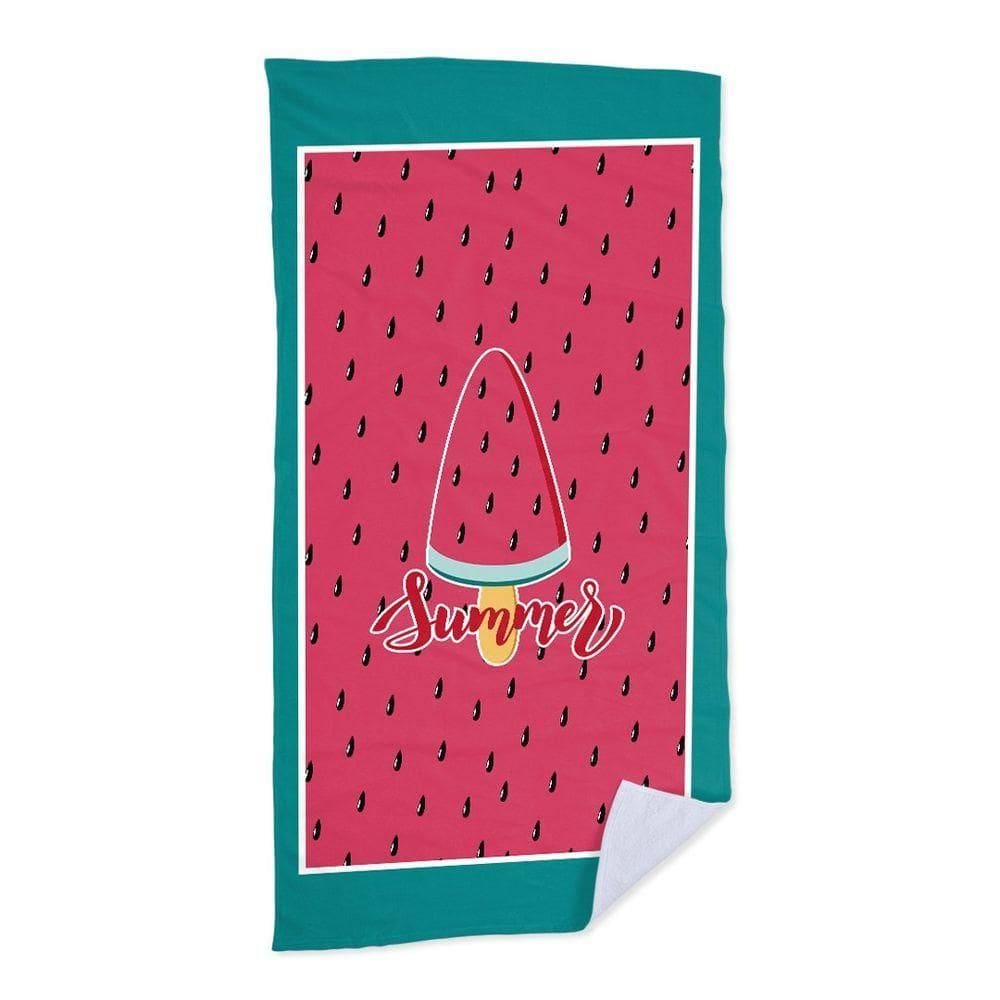 Toalha De Praia Ice Cream Summer Watermelon