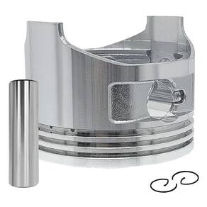 Pistão Completo 77mm Para Motores 4 Tempos 9Hp Supreme Parts