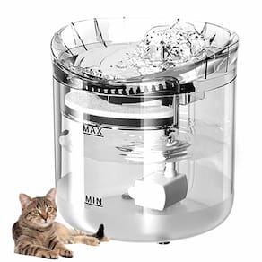Bebedouro Fonte de Agua Gato Cachorro Cao Pet 2 Litros Animal de Estimaçao Filtro USB