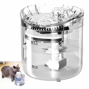 Bebedouro Fonte de Agua Cao Gato Cachorro Pet Animal de Estimaçao 2 Litros USB Filtro