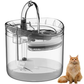 Bebedouro Fonte de Agua Cao Gato Cachorro Pet 2 Litros Animal de Estimaçao Filtro Agua Fresca USB
