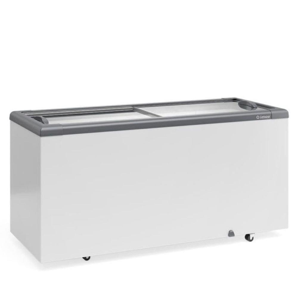 Freezer Horizontal Ghd500 Cinza 500L Led 220V Gelopar